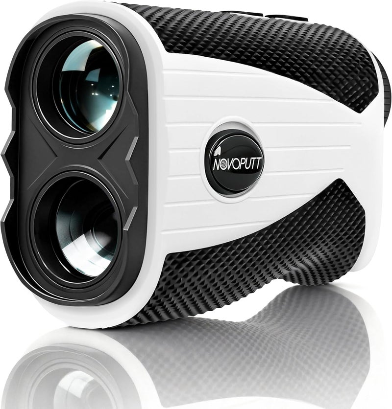 NOVOPUTT Golf Range Finder with Slope -1200 Yards Laser Rangefinder for Golf & Hunting,7X Magnification,Flag Locking Vibration,USB-C Rechargeable & Magnet Stripe,Best Golf Accessories Gift with Hard Shell Case - Image 1